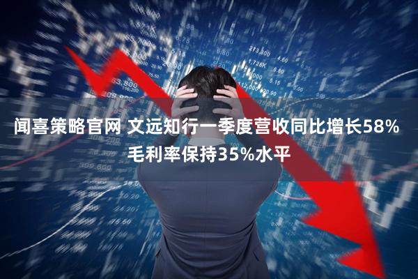 闻喜策略官网 文远知行一季度营收同比增长58% 毛利率保持35%水平